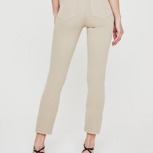 AG Jeans - Mari High Rise Straight Jean - Dry Dust - Picture 5 of 7